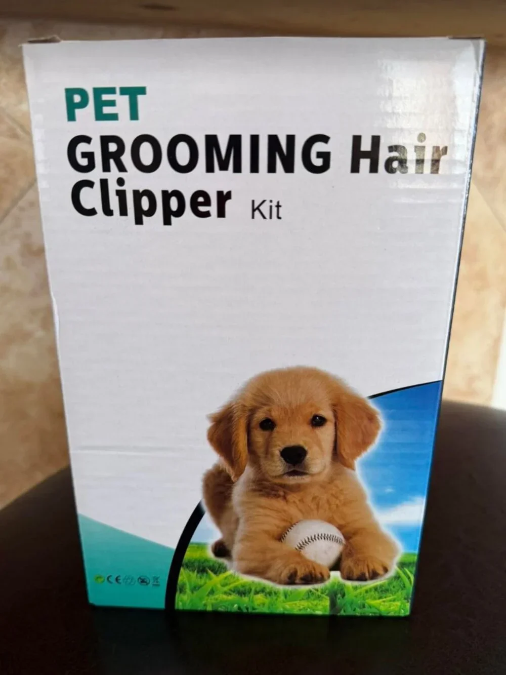 Pet Dog Cat Rechargeable Hair Cut Kit, Bonus Grooming Brush